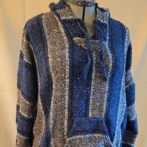 Blue Baja Hoodie XXL